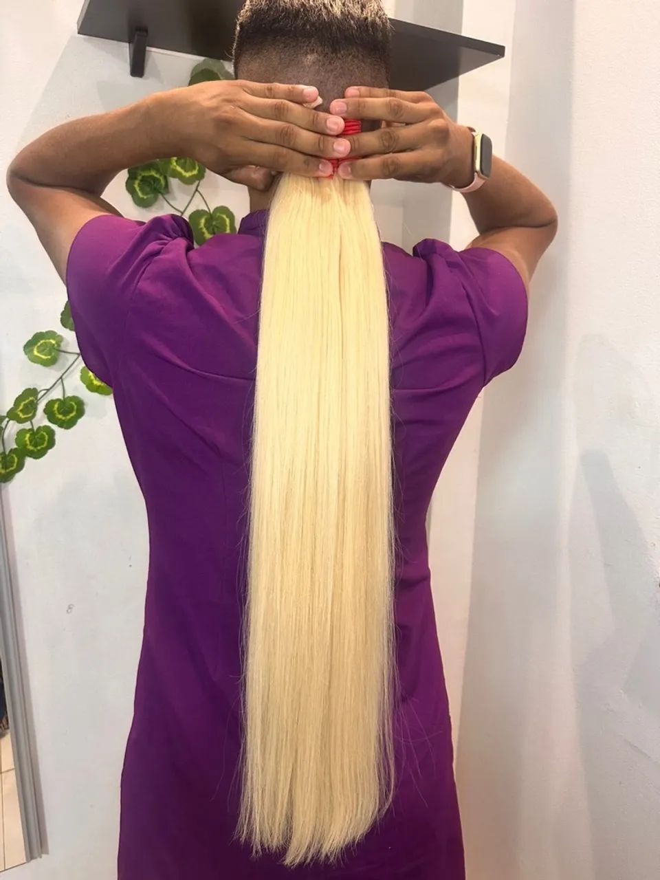 Cabelo Humano Loiro - Foto 3