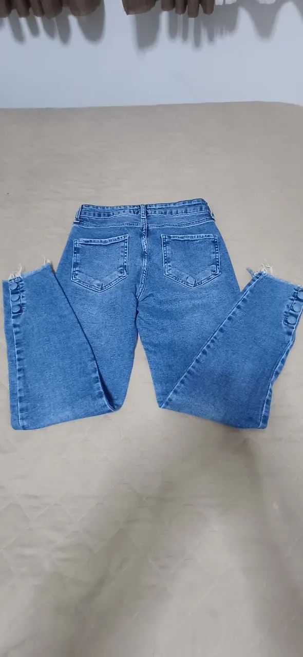 Calça jeans 38 fem Marfino, nova - Foto 3