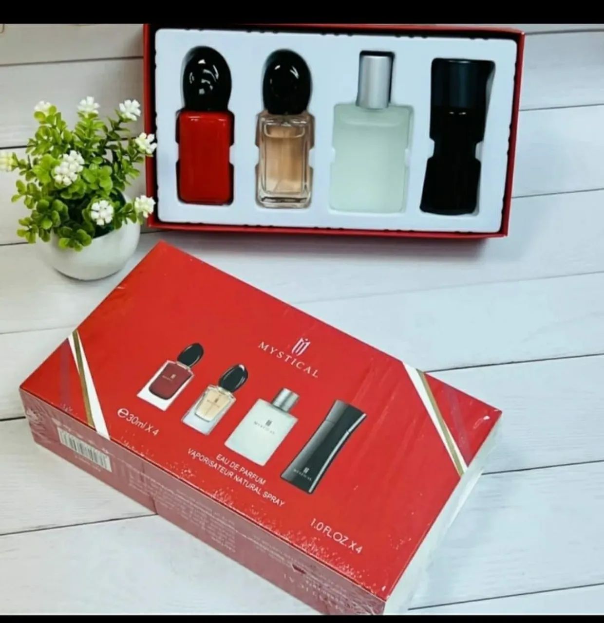 4 perfumes mystical importados de 30 ml cada