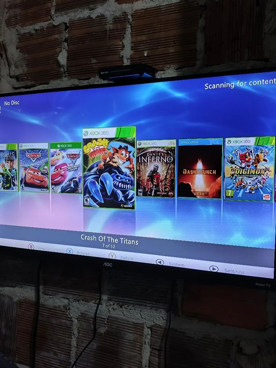 Xbox 360 com Desbloqueio + 2 Controles - Foto 5