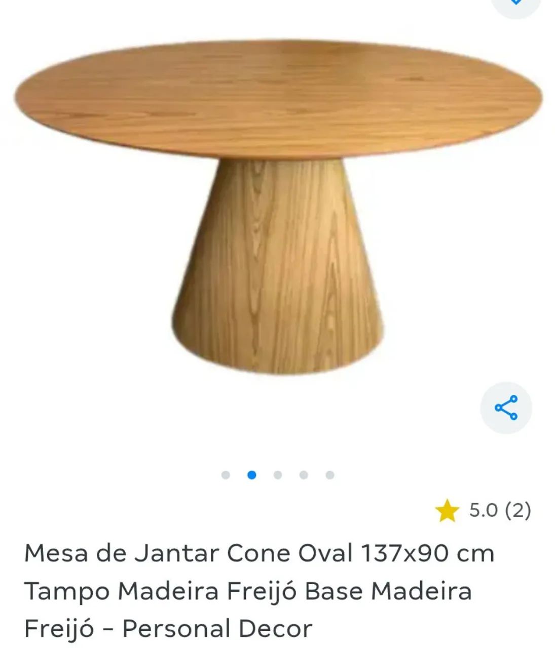 Mesa 100% madeira + 4 cadeiras  - Foto 4