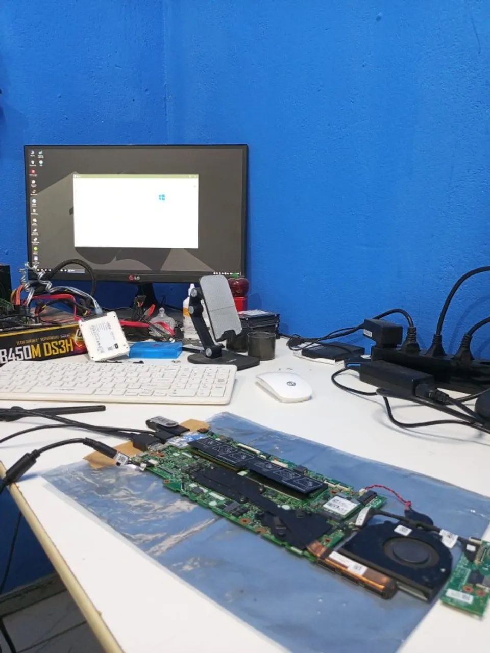 Placa-mãe Dell Inspiron 5491 2-in-1 - Intel Core i7-10510U - 100% Funcional  - Foto 2