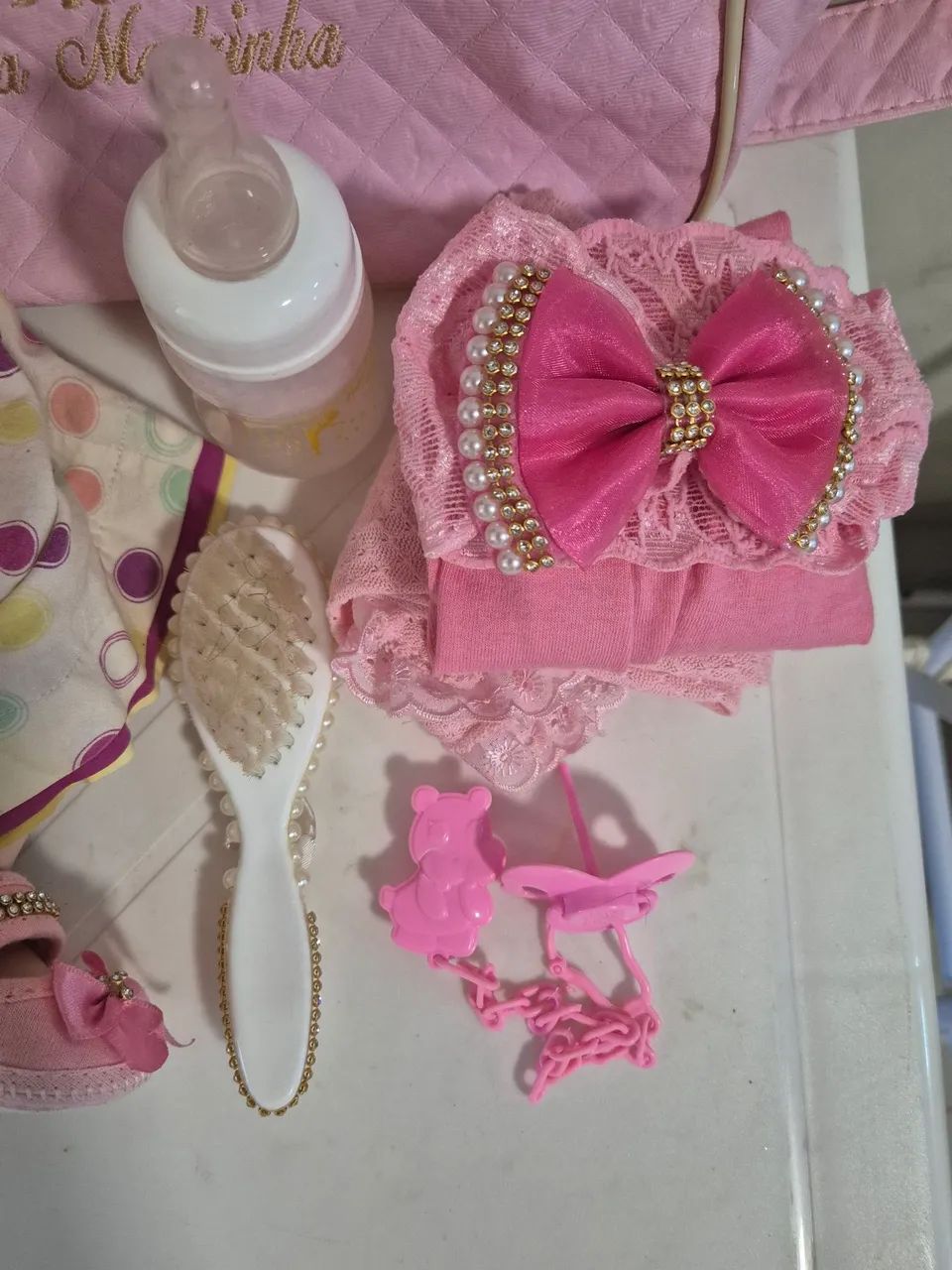Boneca Reborn e acessórios  - Foto 3