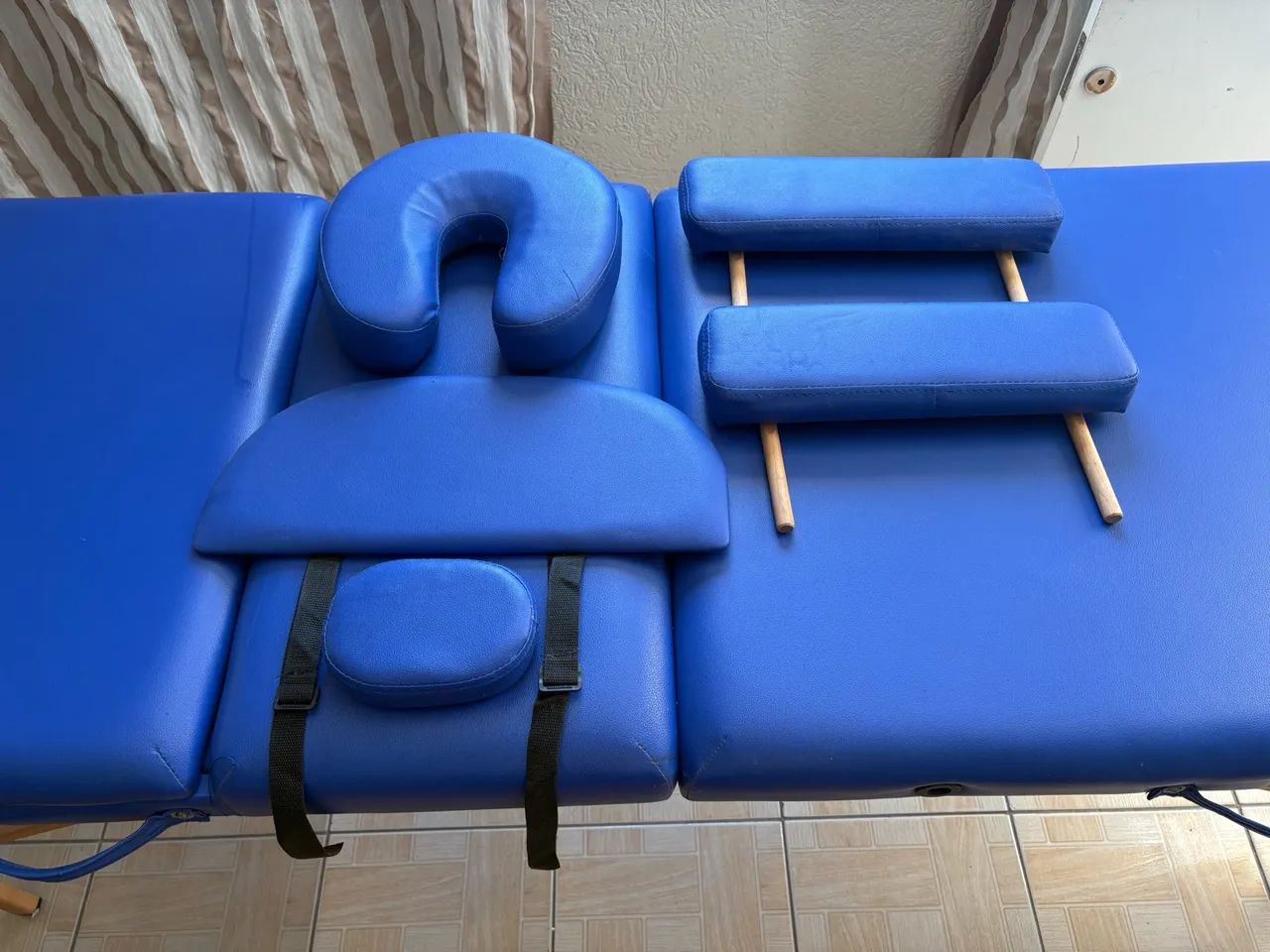 Maca de Massagem portátil - azul escuro  - Foto 4