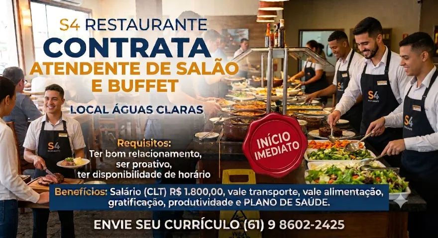 Atendente de Restaurante