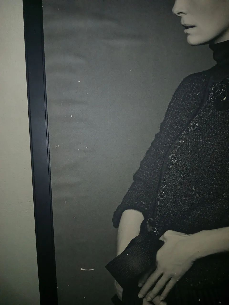 Quadro Decorativo Vintage Chanel - Tilda Swinton (Karl Lagerfeld) - Foto 3