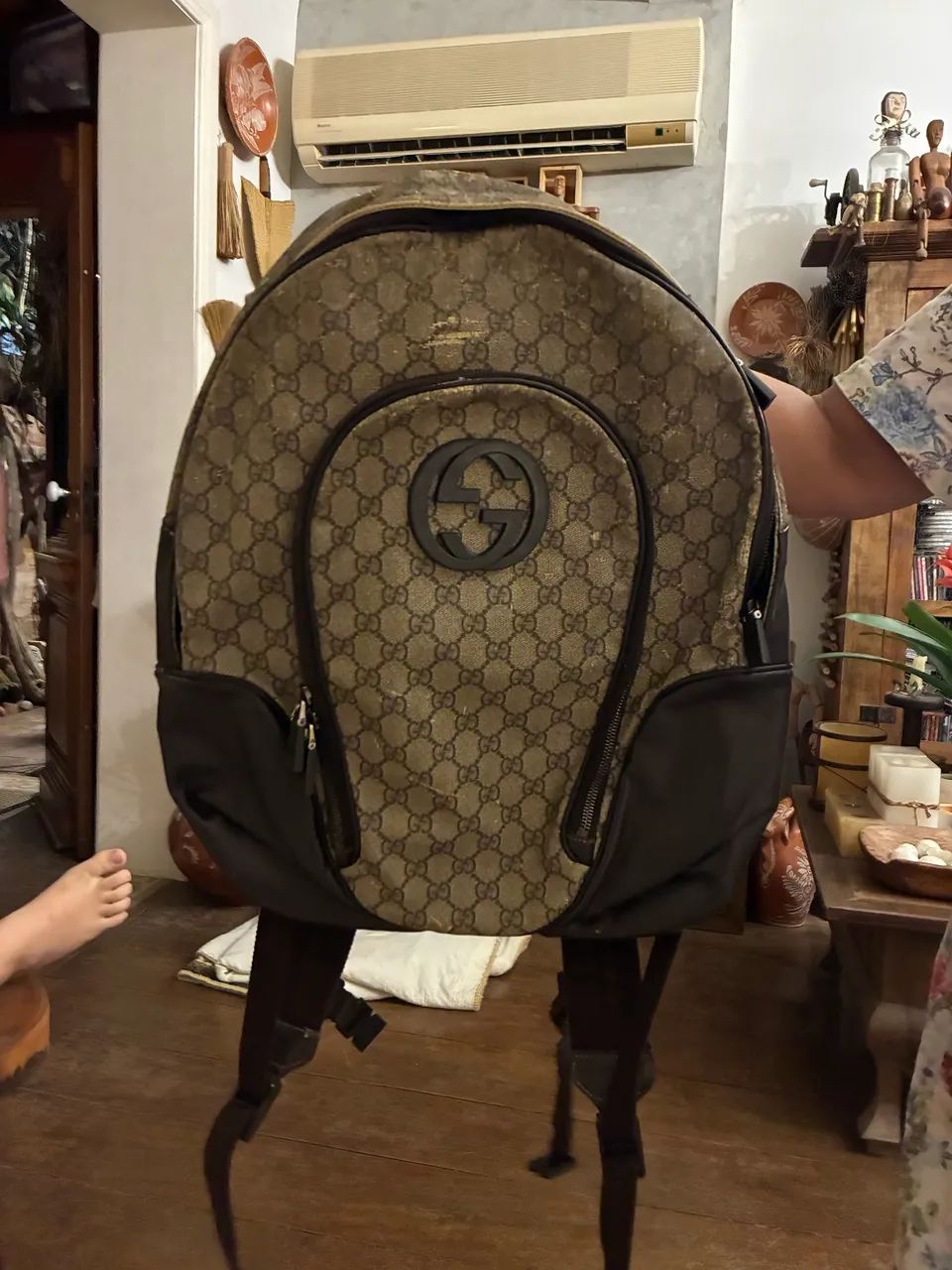 Mochila vintage Gucci original 