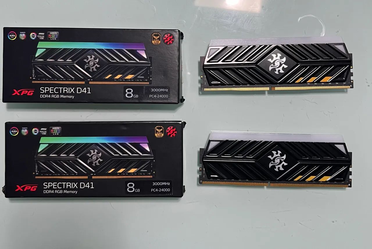 Memória RAM DDR4 XPG D41 16gb (2x8gb) - Foto 2