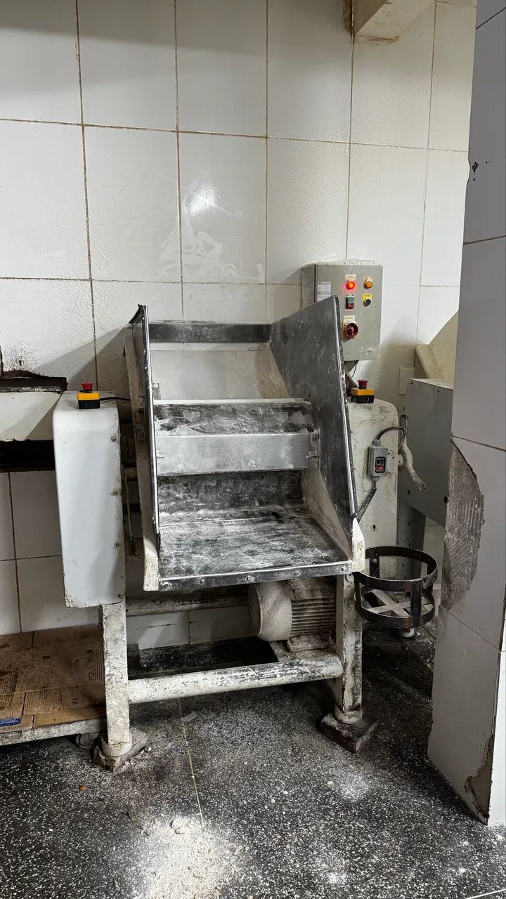 Cilindro para massa de pão 60cm com NR-12
