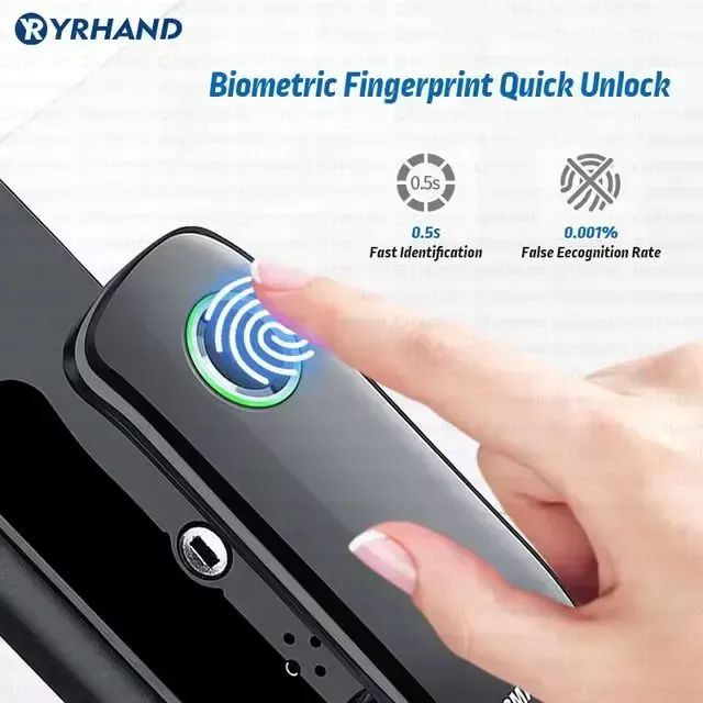 Fechadura Inteligente Com Biometria Tuya - Foto 3