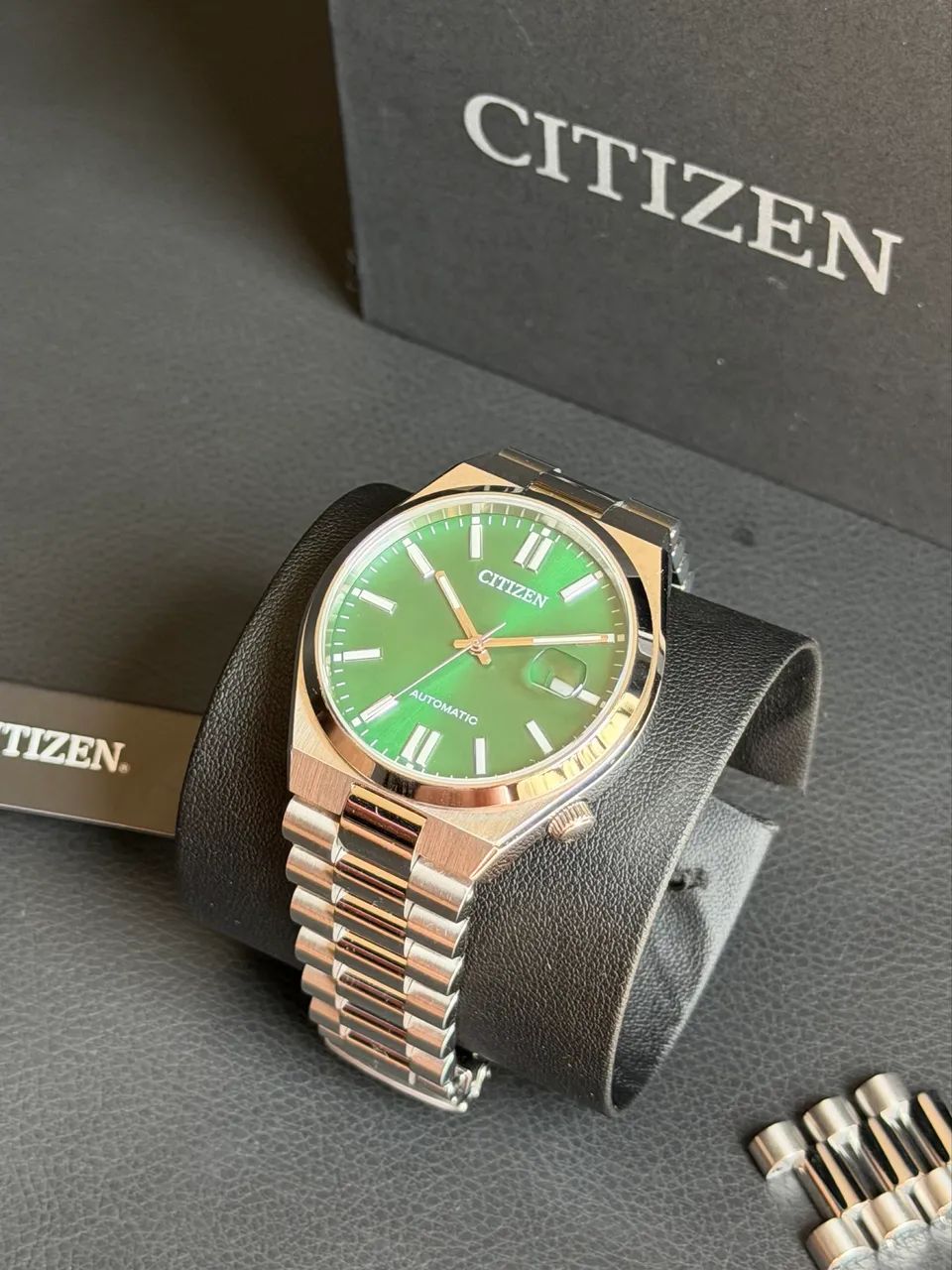 Relógio Citizen Tsuyosa - Verde - Foto 3