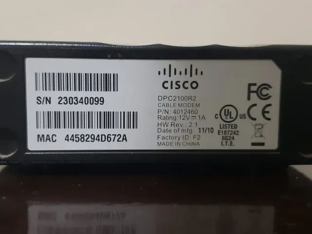 Modem a Cabo Cisco DPC2100R2 - Cable Modem 2100 - Foto 2