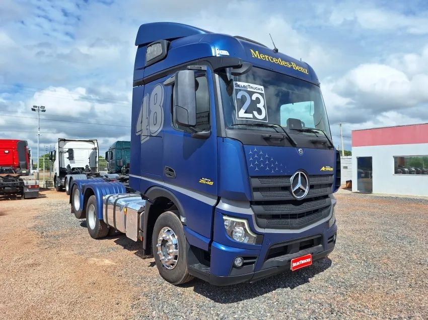 MB ACTROS 2548 ANO 2022/2023 EDICAO LIMITADA.