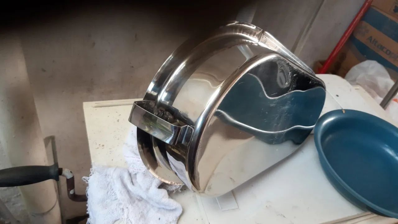 Comadre inox puro 120 reais. - Foto 2