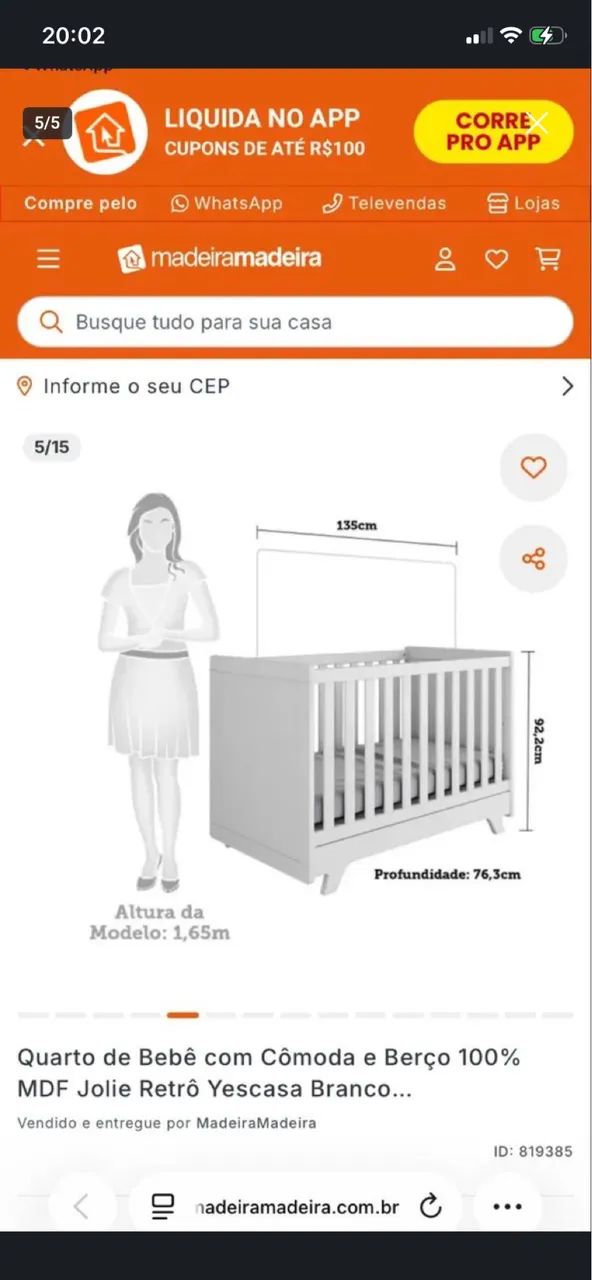 Berço  - Foto 2