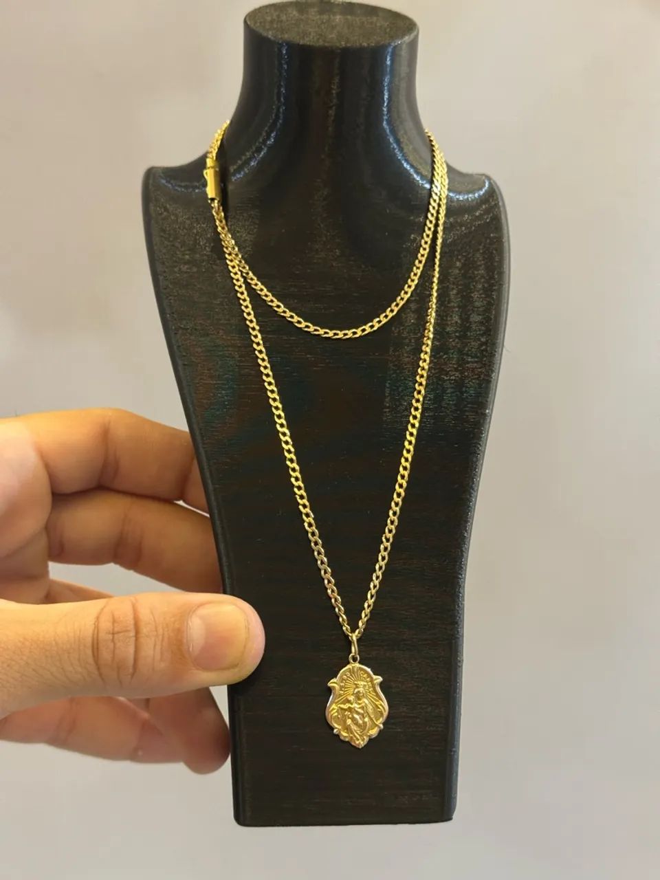 Corrente grumet ouro 18 k - Foto 3