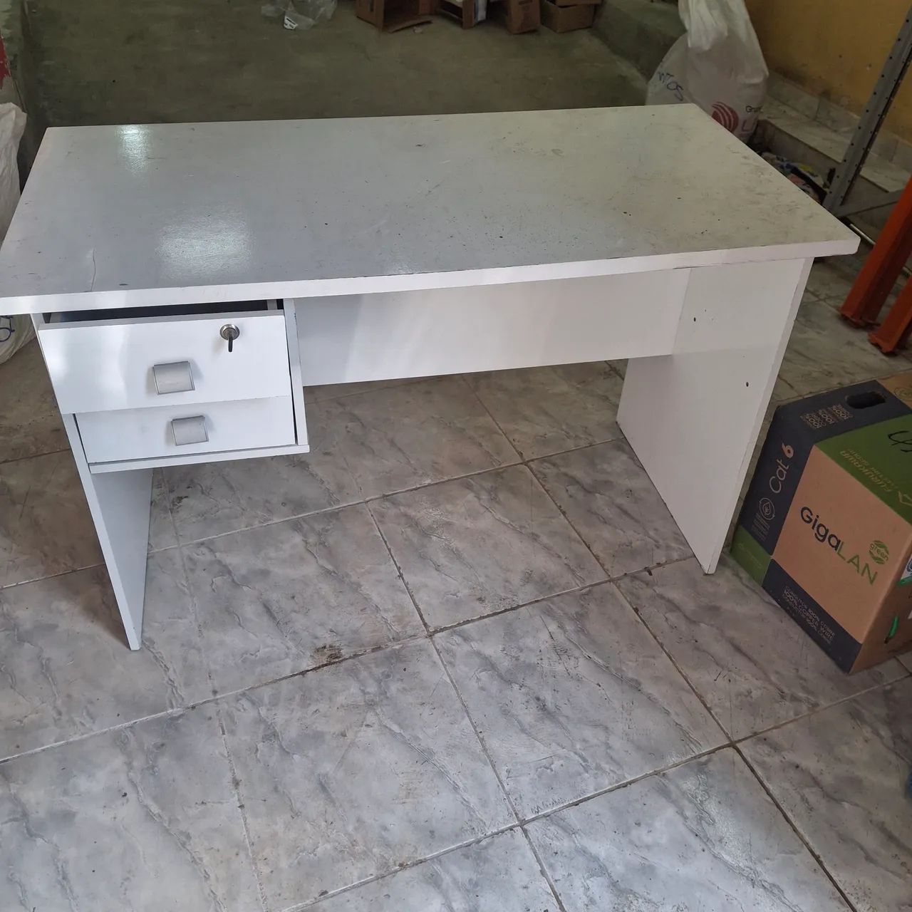 Mesa escritório escrivania SEMI NOVA - Foto 5