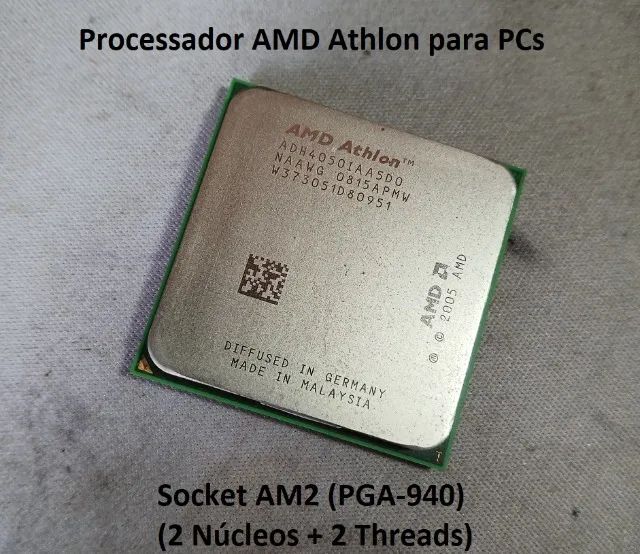 Processador AMD Athlon X2 4050e 2.10 Ghz Socket AM2 para PCs - Foto 2