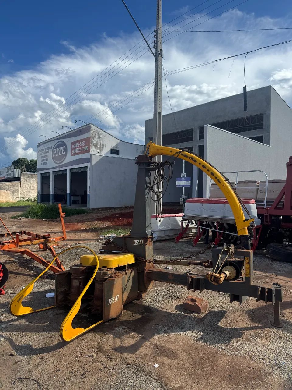 Ensiladeira JF 192 AT usada Colhedora de forragens 