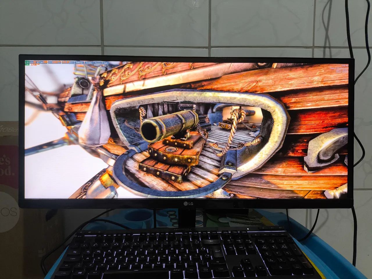 Monitor ips  29 polegadas ultra wide 75hz LG  - Foto 2