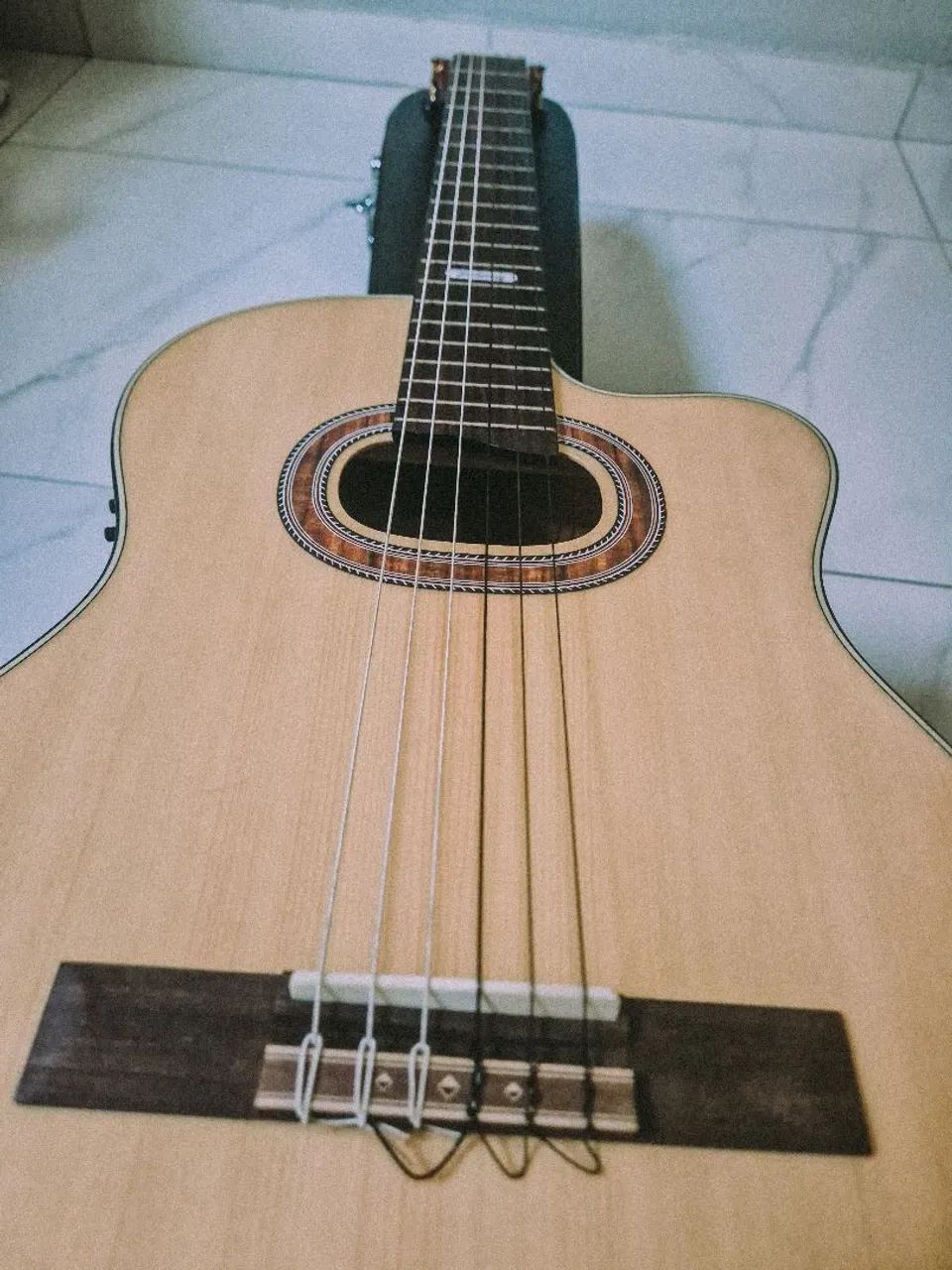 Kit Violão Strinberg com case sem uso (não aceito trocas) - Foto 6