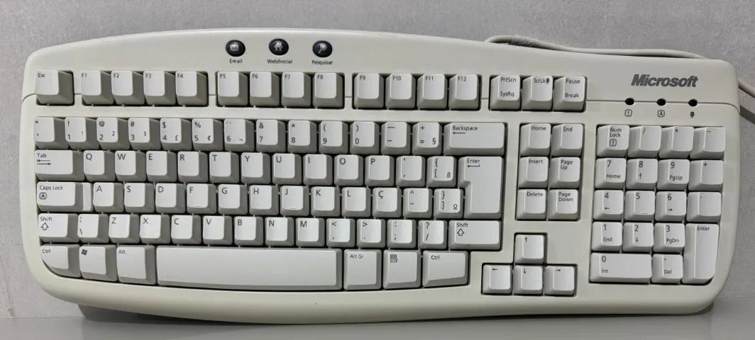 Teclado Antigo Microsoft Basic Keyboard 1.0A