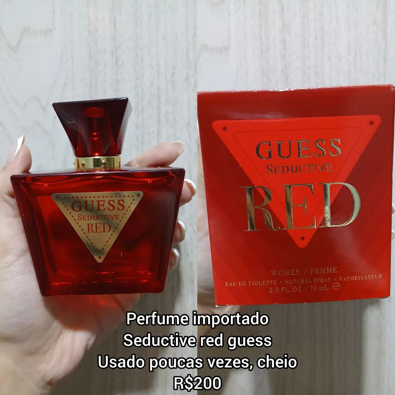 Perfume importado Guess - Seductive Red