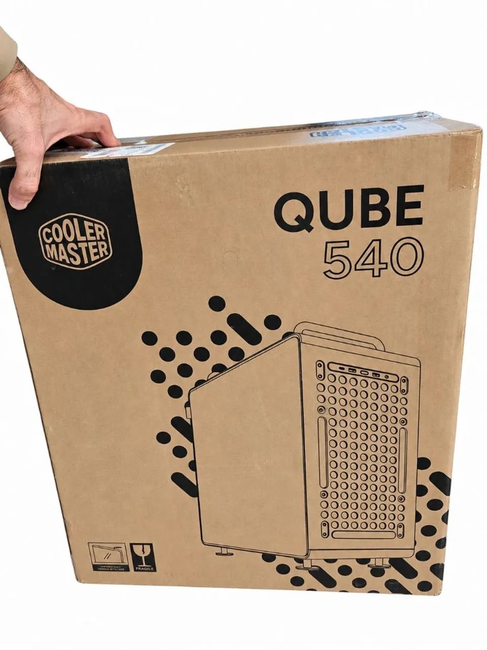 Gabinete Cooler Master QUBE 540 ? ATX ? Micro ATX ? Mini ITX - Foto 5