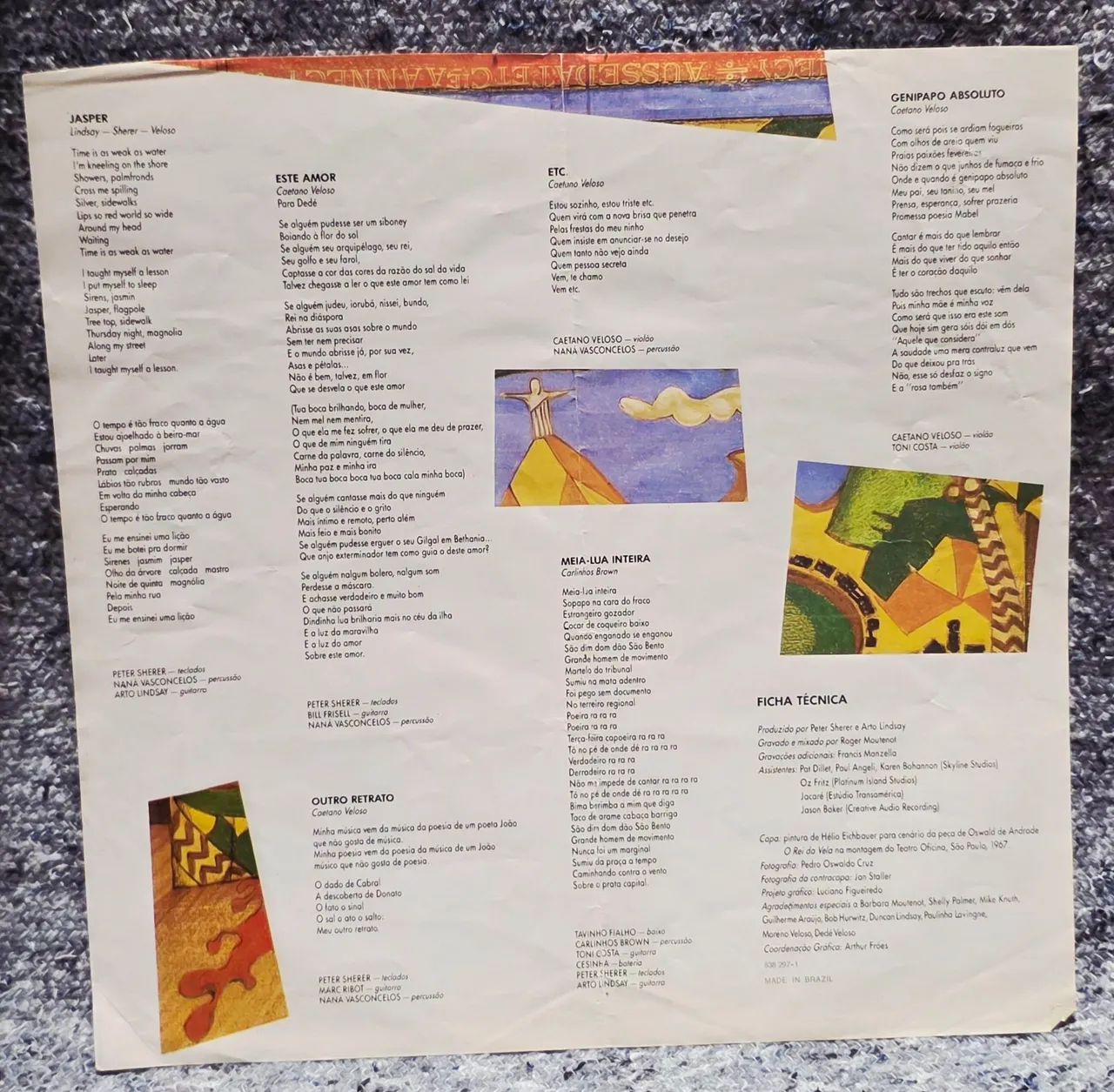 Disco de vinil (LP) Caetano Veloso - Estrangeiro - Foto 2