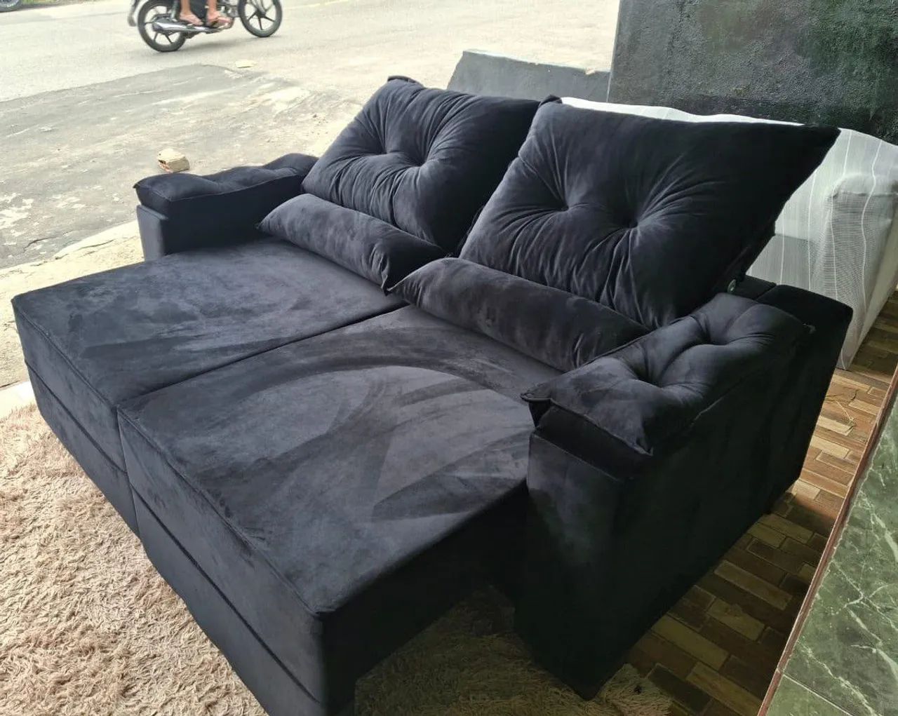 Promoção de sofás retrátil e reclinável 2 lugares  - Foto 4