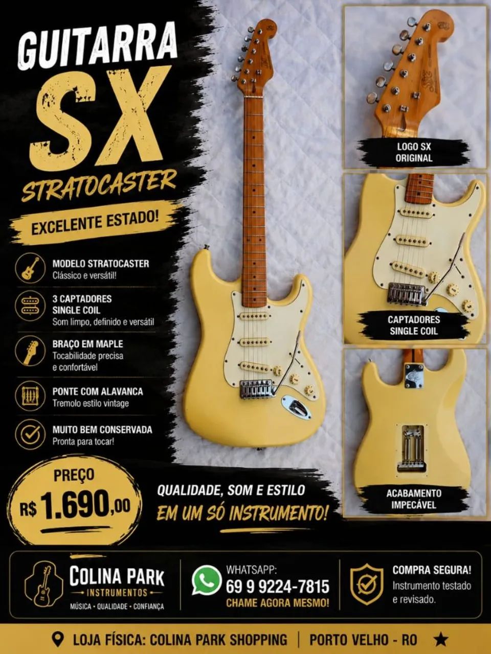 Guitarra Stratocaster SX
