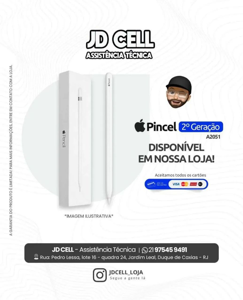 Apple Pencil de 2° geração - Foto 2