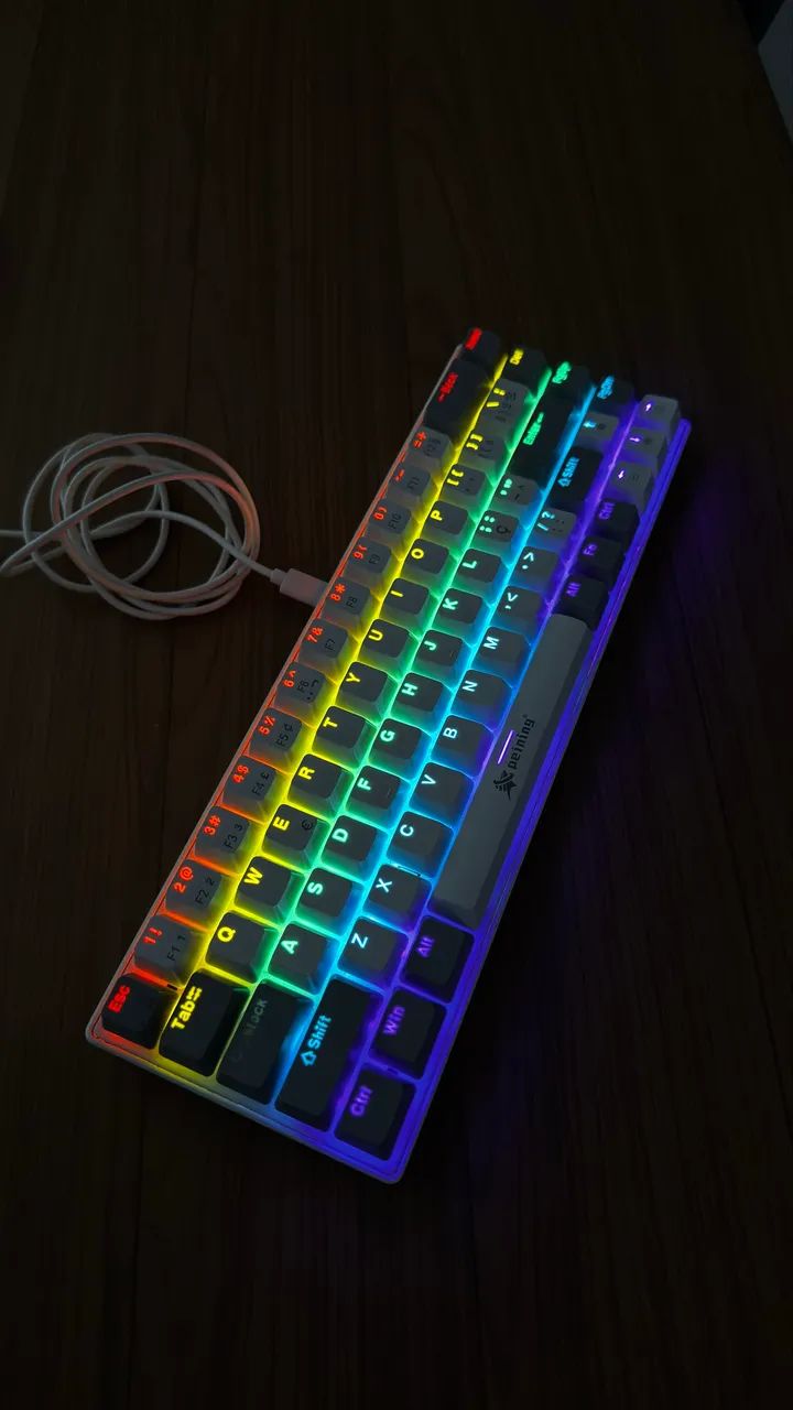 Teclado Mecânico RGB Peining PEI-FR3025 - Foto 3