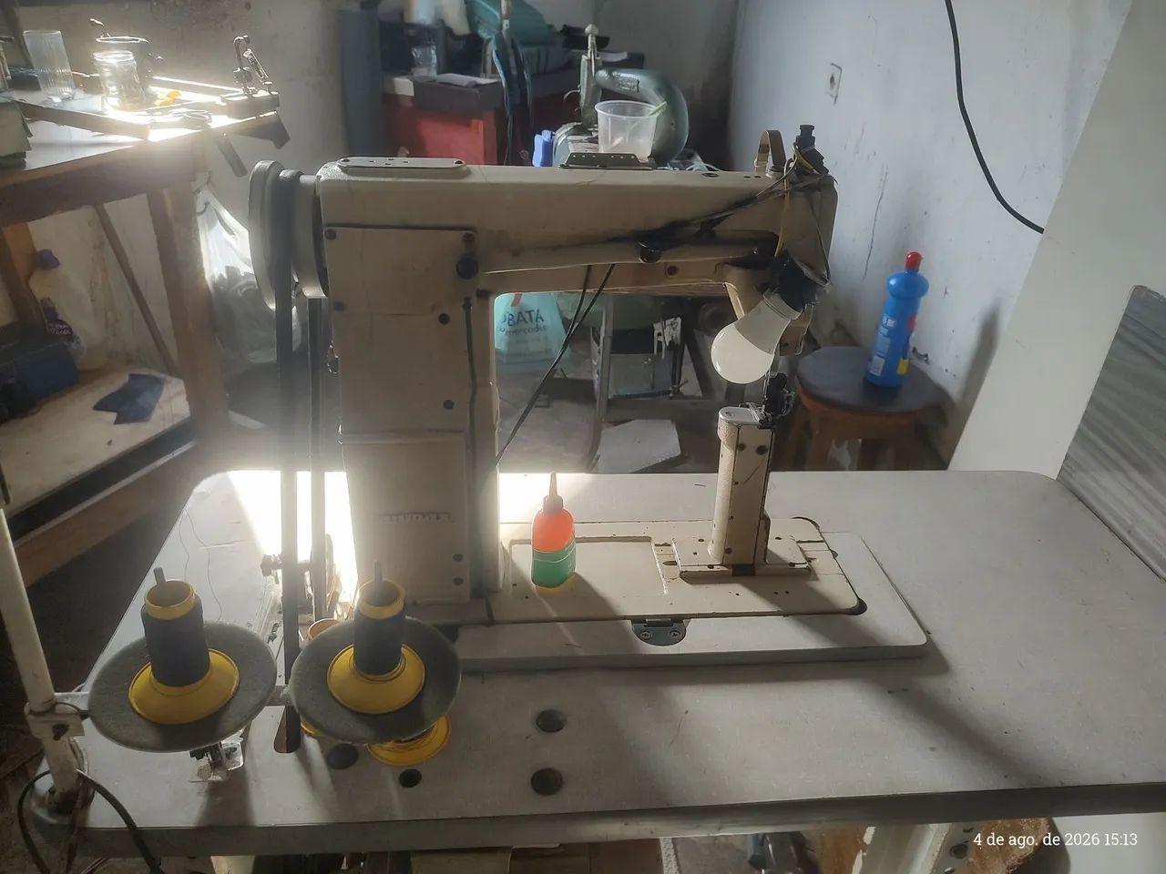 Máquina de costura de coluna lanmax  - Foto 4