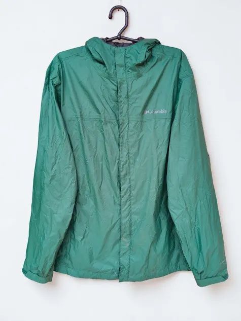 corta vento columbia masculino Tam GG verde
