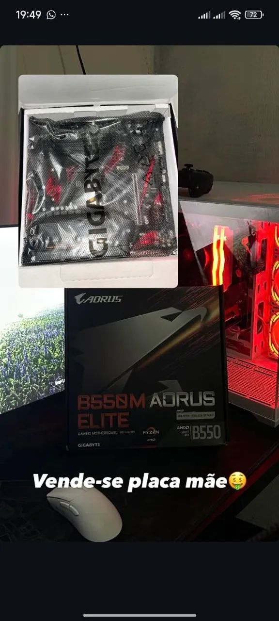 PLACA MAE B550M AORUS ELITE  