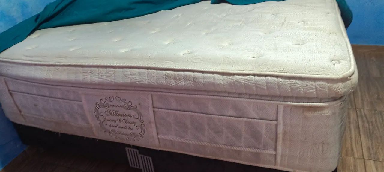 Cama box super king entrego 