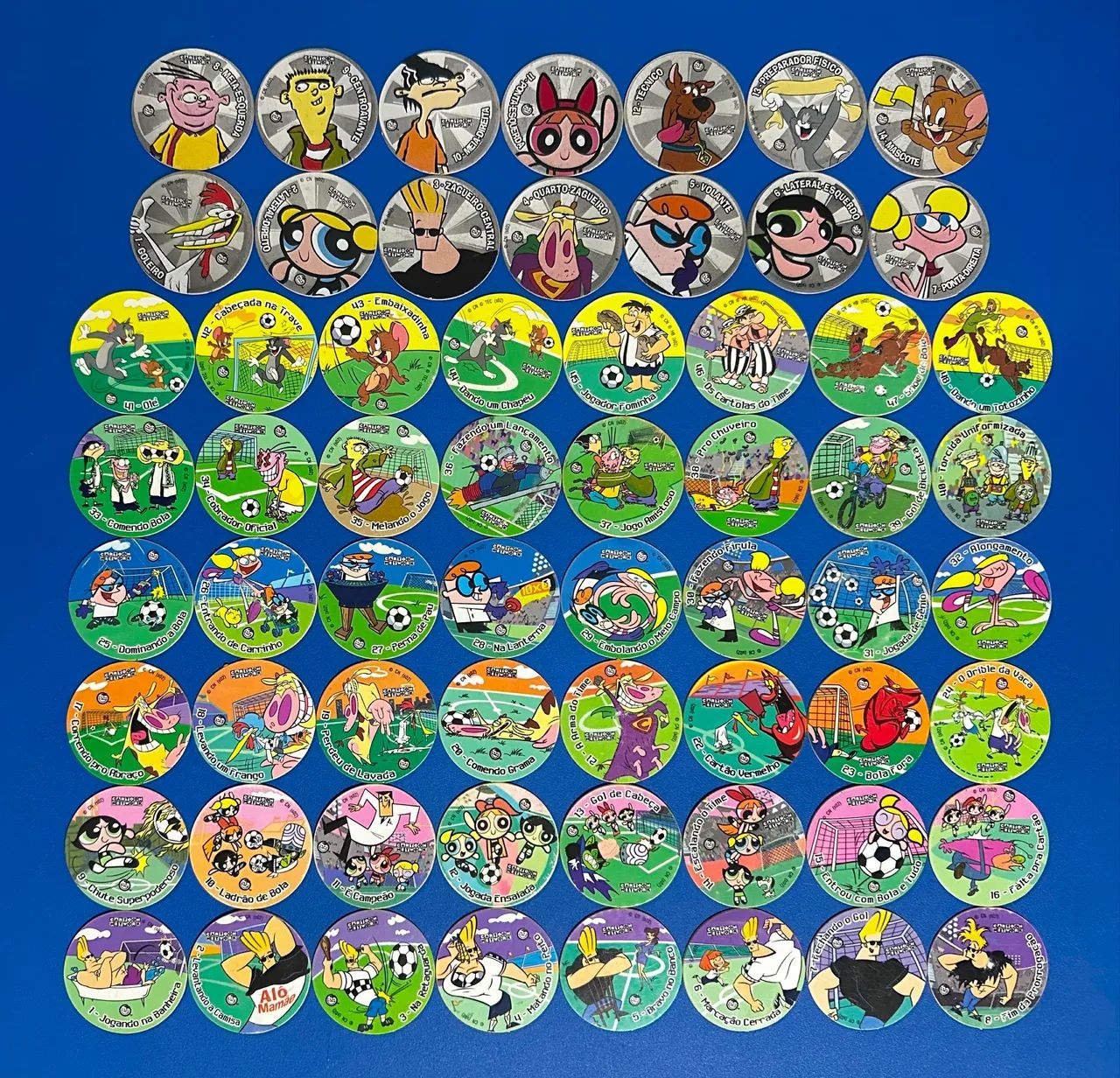Tazos Copa Toon Elma Chips Excelente