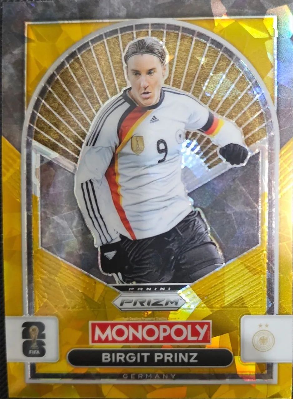 Card Monopoly 88 Birgit Prinz Gold Copa Do Mundo 
