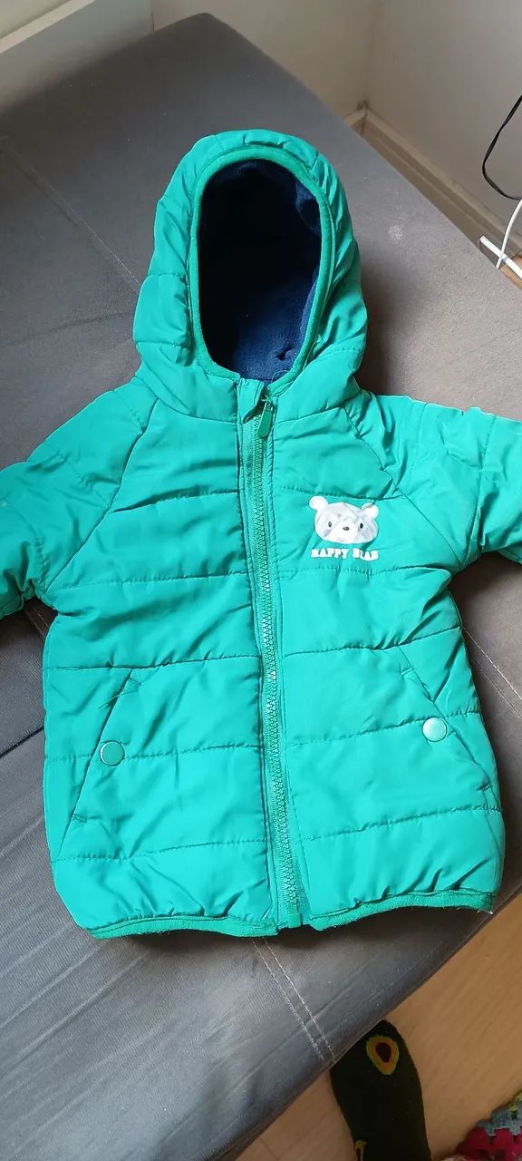 Casaco infantil masculino 
