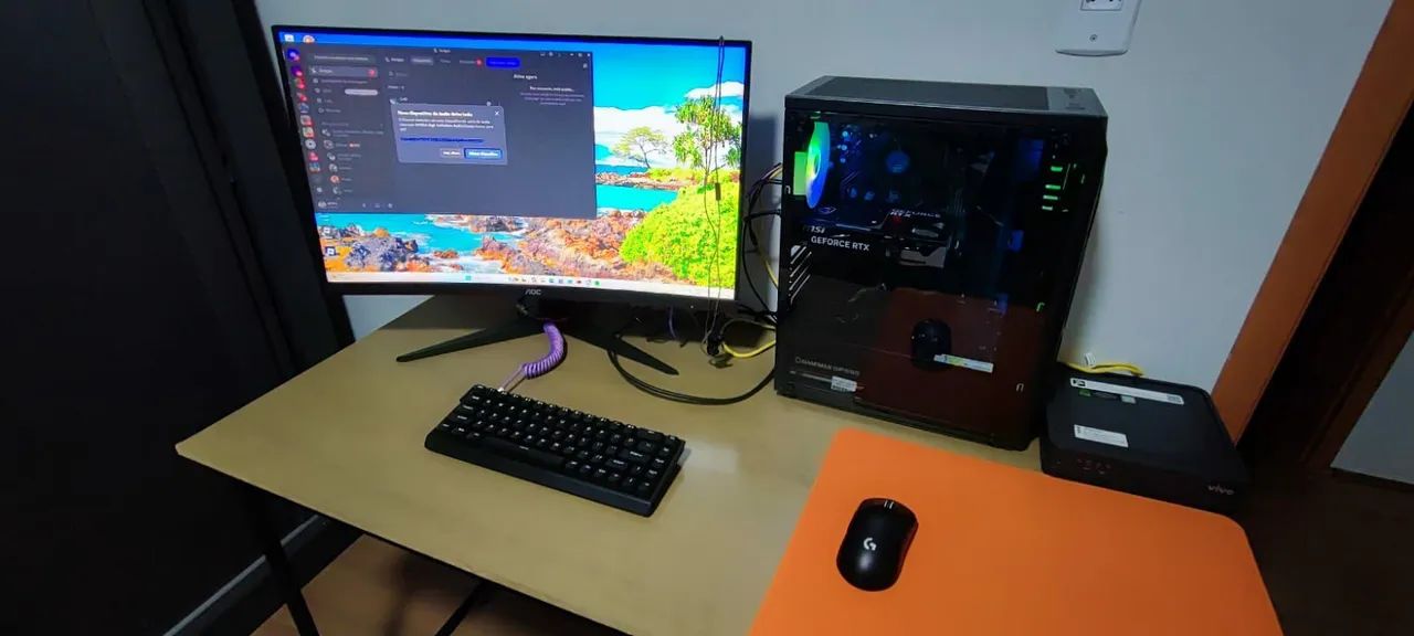 PC Gamer Completo - Usado em ótimo estado 