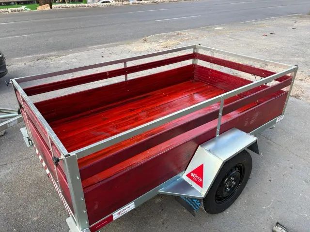 Carretinha 2,20x1,30x0,50 - À PRONTA ENTREGA - 100% NOVA - Foto 2