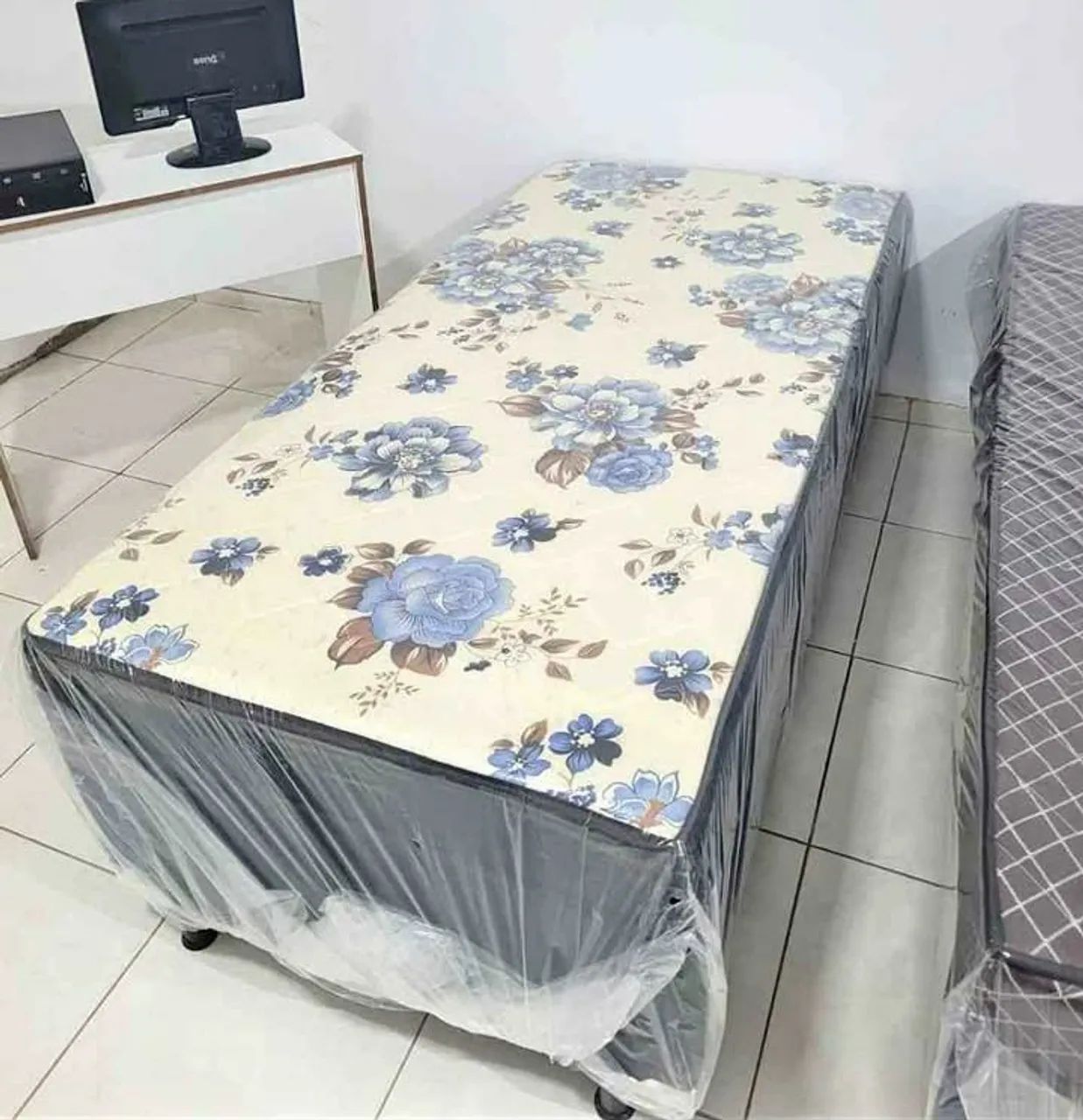 Cama de solteiro espuma 