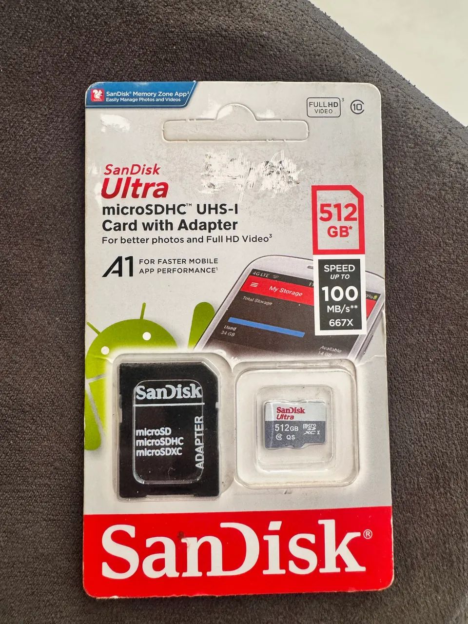 Micro SD Sandisk 512 gb