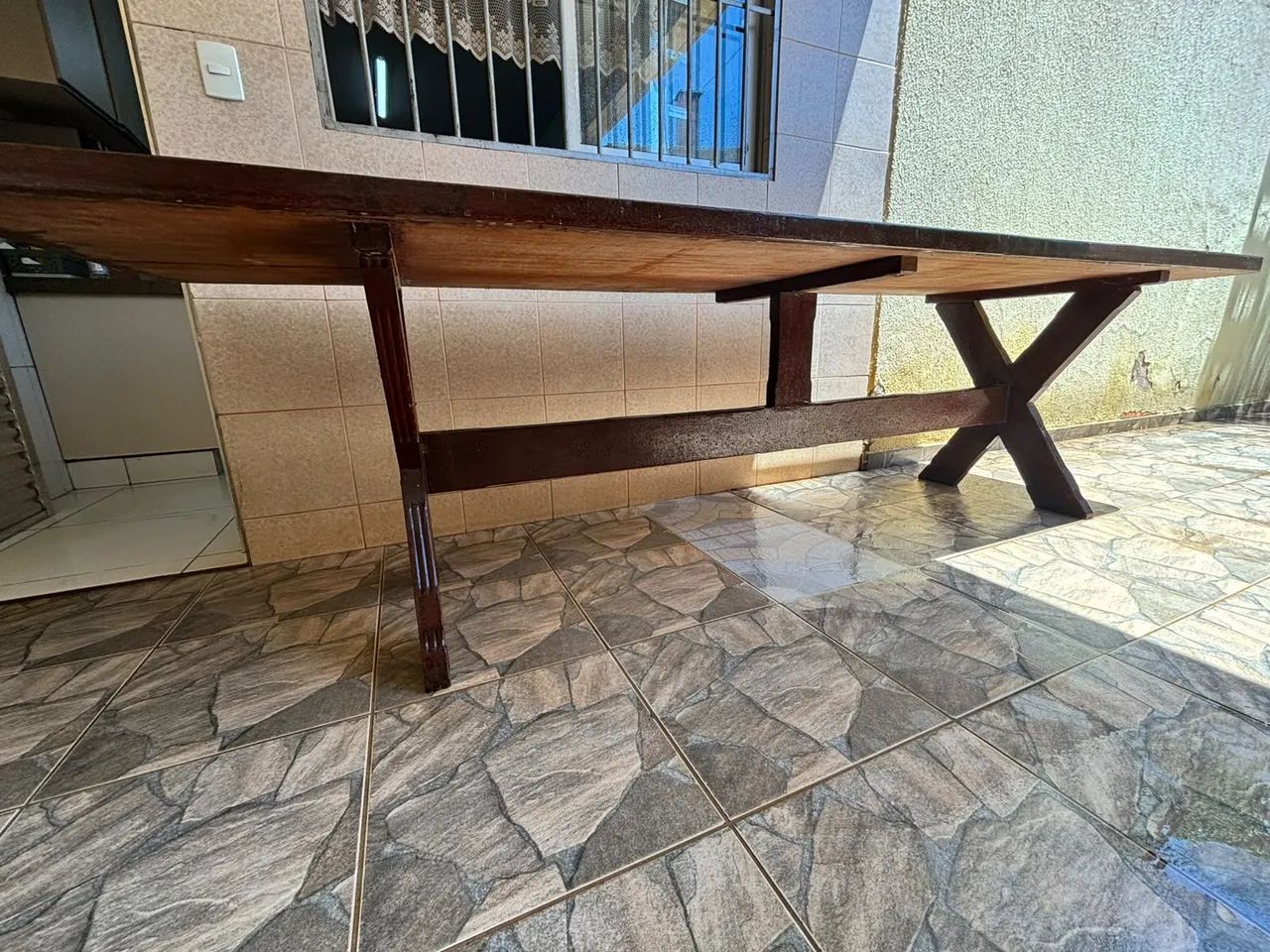 Mesa Madeira 3m x 0,85cm - Foto 4