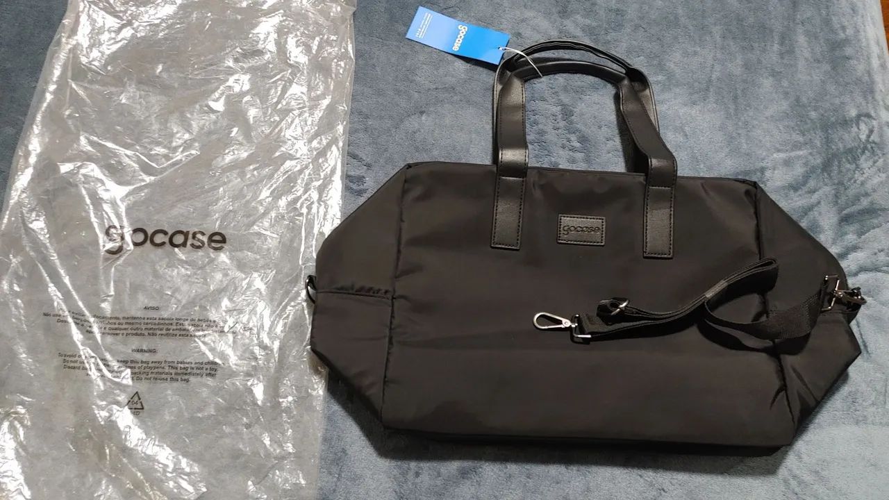 Bolsa Gocase Joy Pro (clear) preta - ORIGINAL e NOVA! 