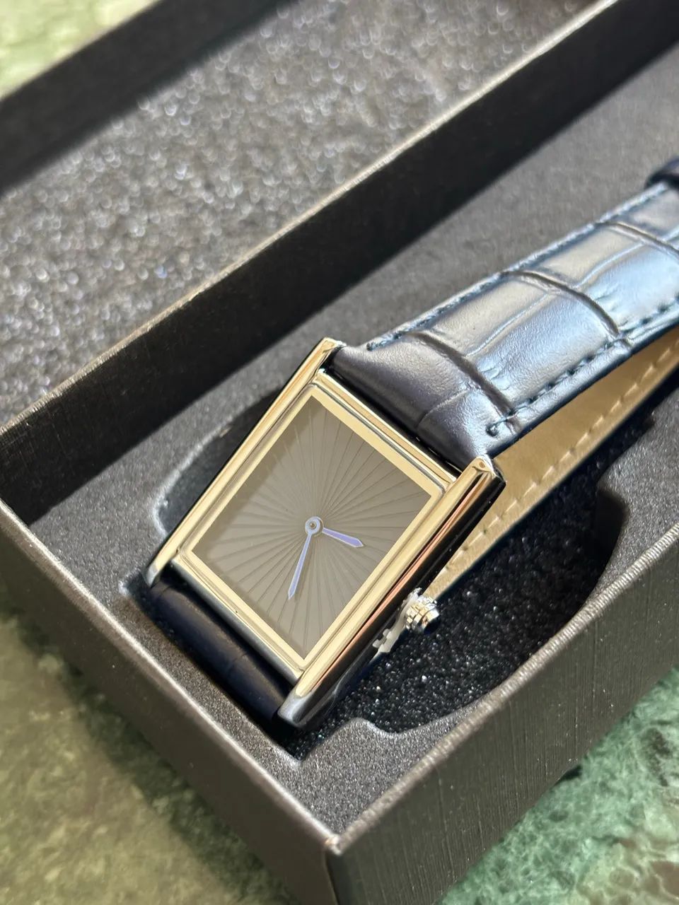 Relógio Tank estilo Cartier Vintage - Foto 5