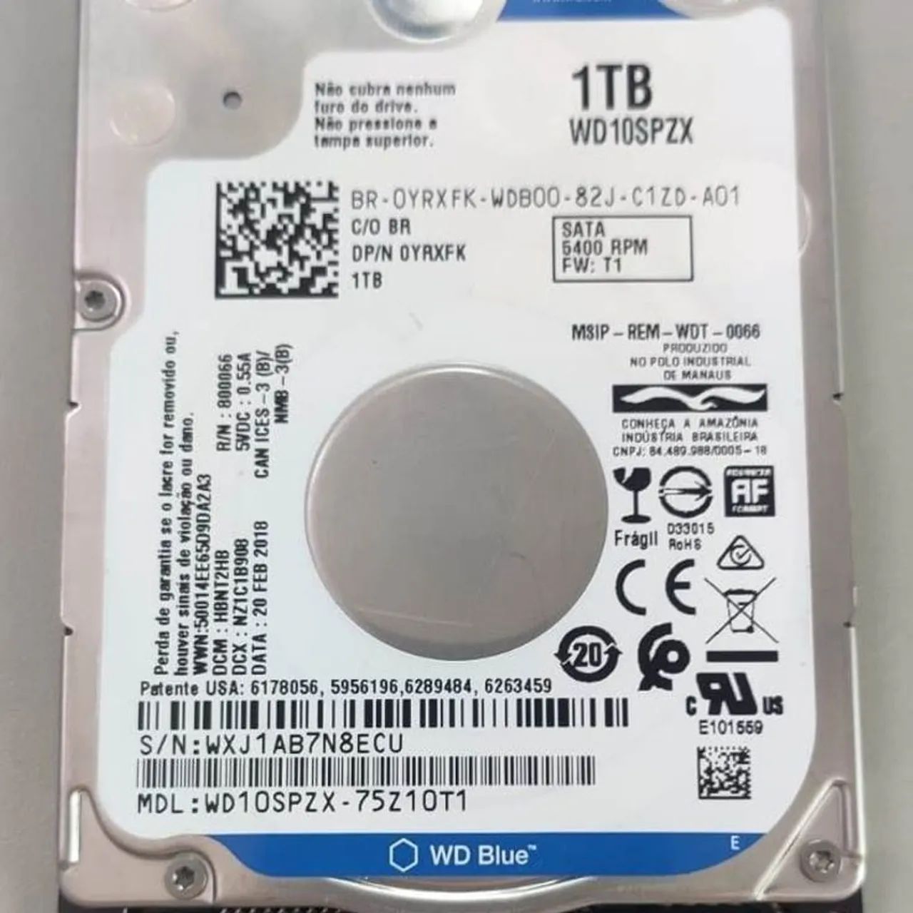 HD 1 terabyte para computador ou notebook 