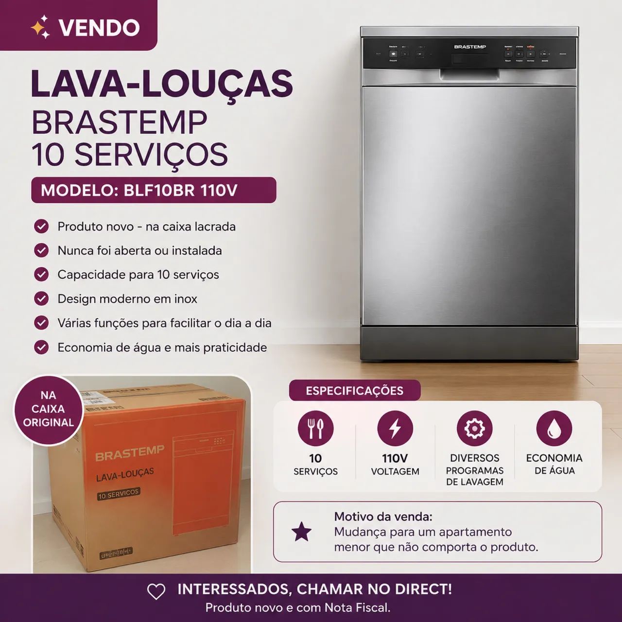 LAVA-LOUÇAS NOVA
