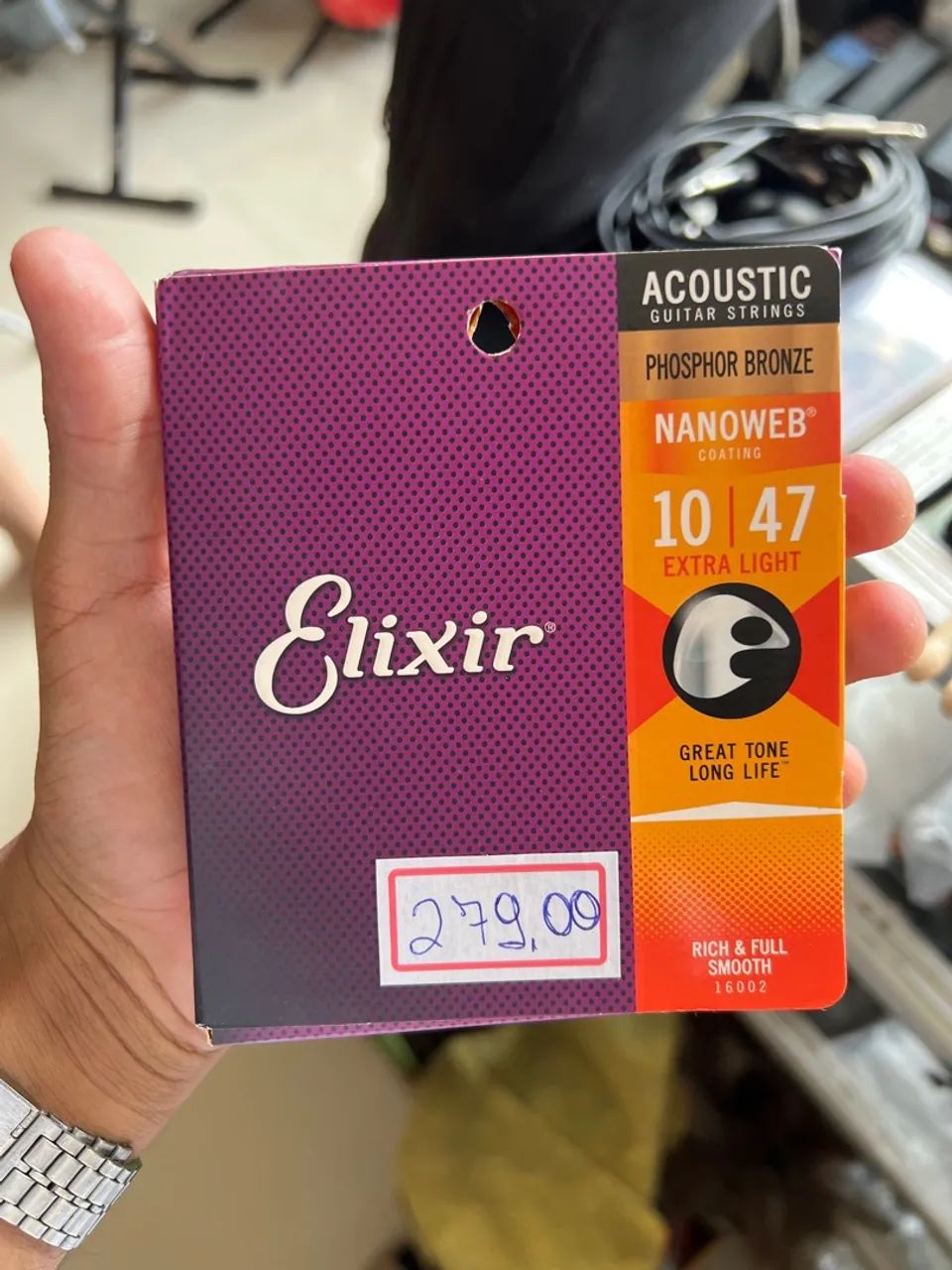 CORDA DE VIOLÃO ELIXIR  - Foto 2